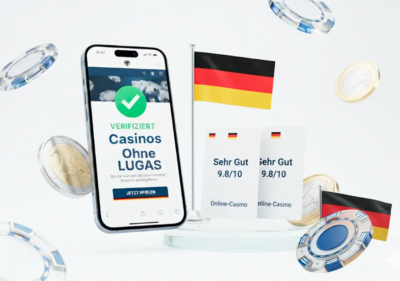 Top 10 Rangliste der sichersten Online-Casinos ohne LUGAS-Beschränkungen.